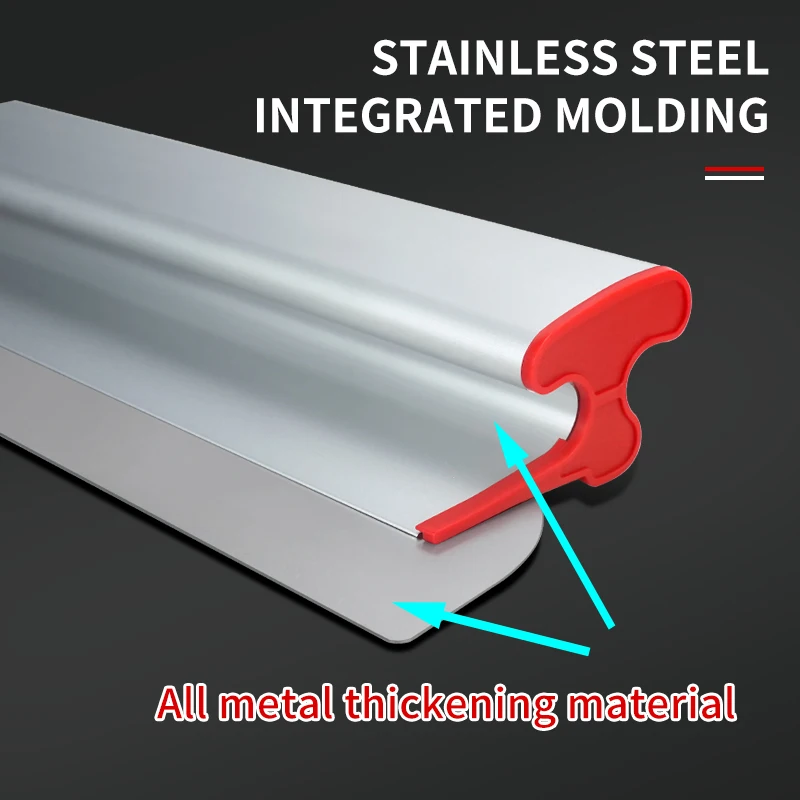 Drywall Screeding Putty Knife Stainless Steel Paint Scraper Wall Plastering Scraper Wall Plastering Tool