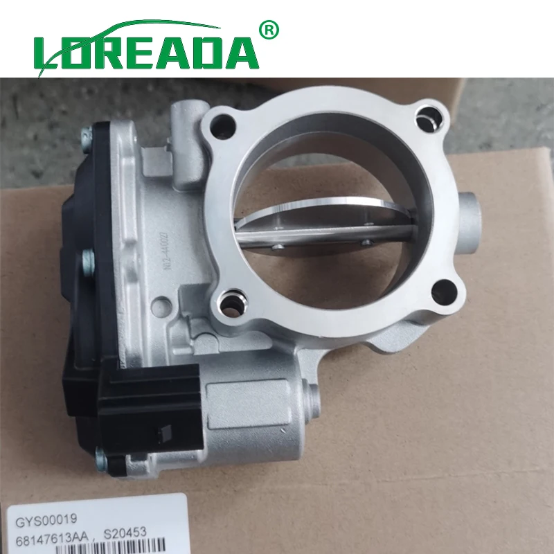 68147613AA Katup Throttle untuk Jeep Grand Cherokee CRD Ram 1500 Klasik 3,0L Badan Injeksi Bahan Bakar 68490035AA 5.05692.00 50569200