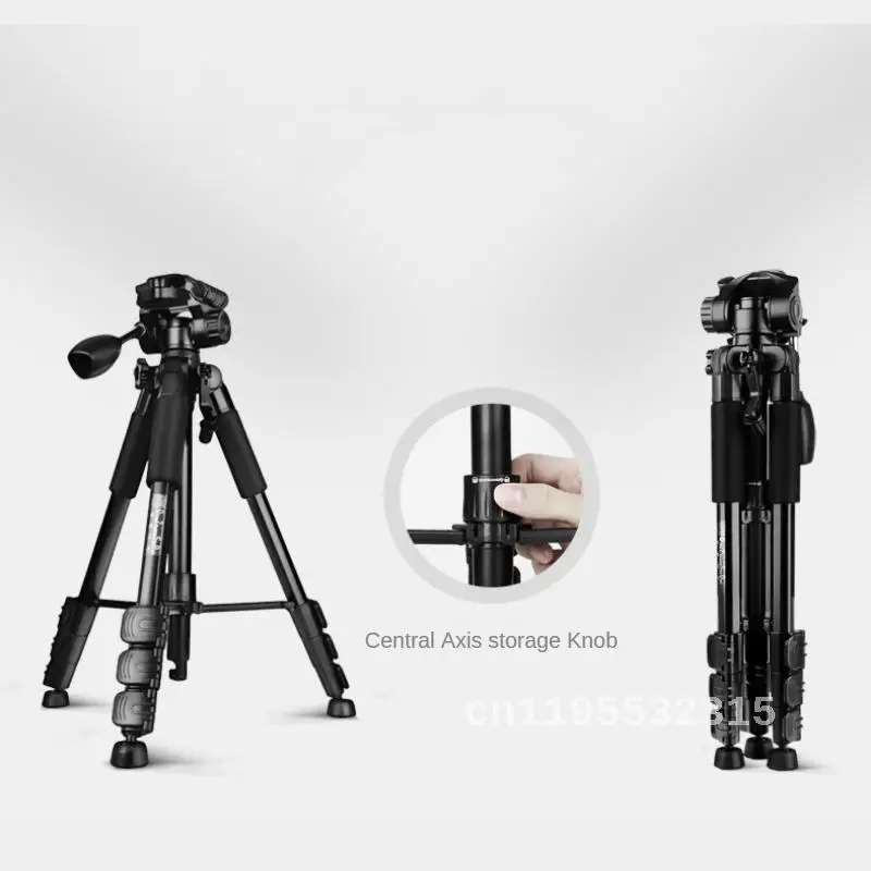 Q111 Aluminum Alloy Camera Tripod Mobile Live Streaming Projection and Temperature Measurement Instrument Bracket Portable