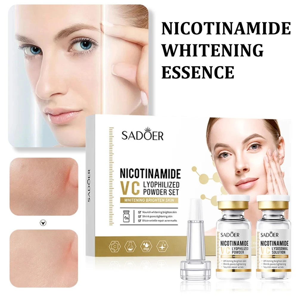 

Facial Essence Vitamins C Facial Anti Wrinkle Aging Niacinamide Collagen Set Brightening Makeup Skin Care Products