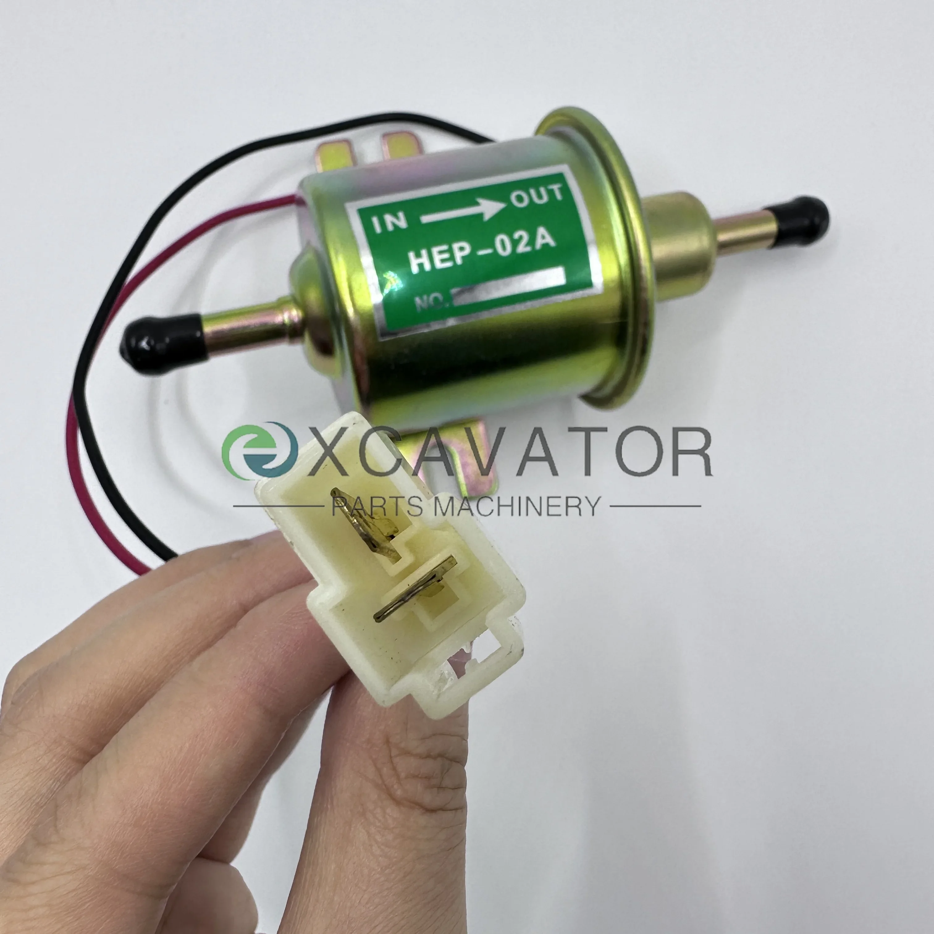 12V/24 Low Pressure Gasoline Electric Fuel Pump HEP-02A for Car Motorcycle Diesel Pump Fuel Transfer Pump Excavator High Quality