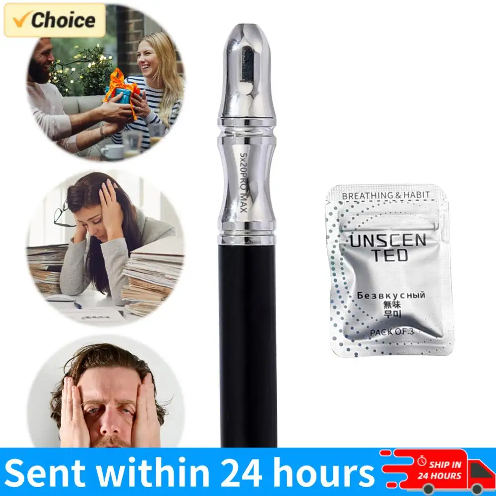

Quit Smoking Stick Stress Anxiety Relief Air Inhaler Mindfulness Breathing Tool Stop Smoking Aids for Adults