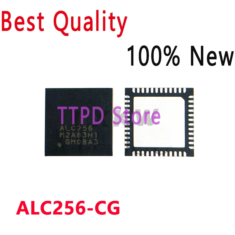 2-5/PCS New Original ALC256-CG ALC256 QFN48 Audio Codec TX9 Sound Card In Stock