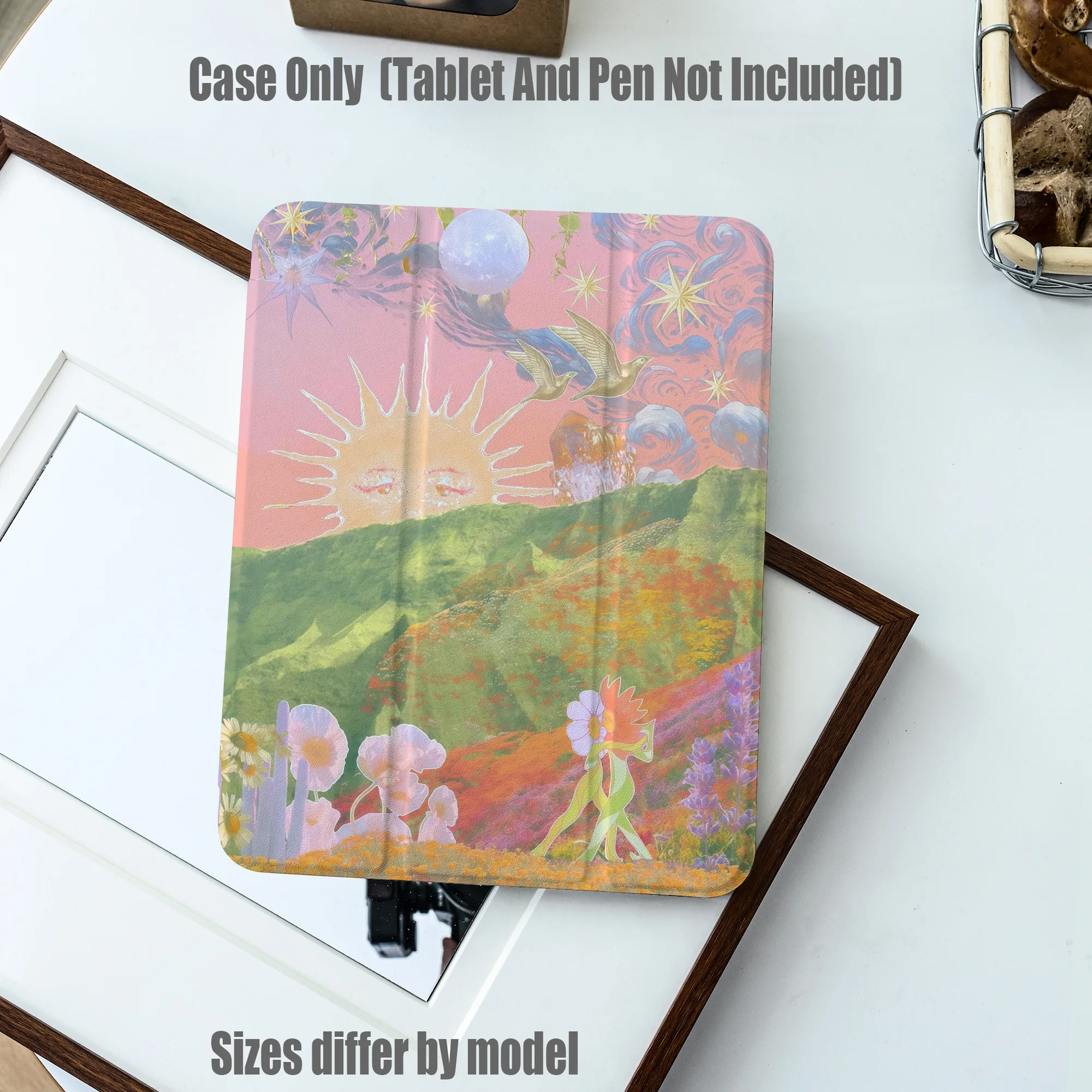 Premium TPU Tablet Case for Samsung and Apple All Models Slim Fit Protective Cover，Shockproof Lightweight Durable