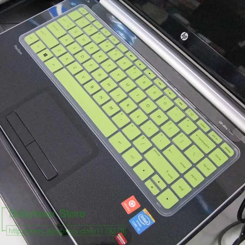 Picture 3: For HP old Pavilion14 old ENVY14 Pavilion 14 Envy 14 (Old generation) Soft Silicone keyboard cover Protector