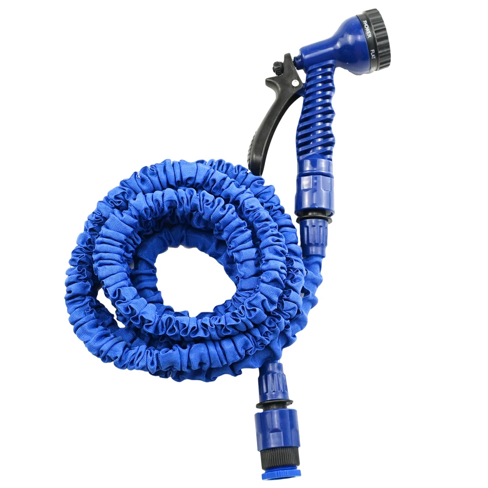 

Magic Hose With Water Sprayer Nozzle 25 /FT/50 FT/75FT/100FT Expandable Flexible Plastic Pipe For Car Washing Garden Irrigation