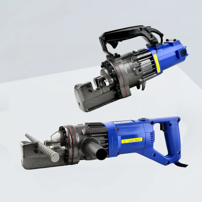 GLAM High-Power 1300W Electric Hydraulic Rebar Cutter RC-16 4-16mm #5 Rebar Cutting 2.5s Speed With Replaceable Jaw Blades 220V