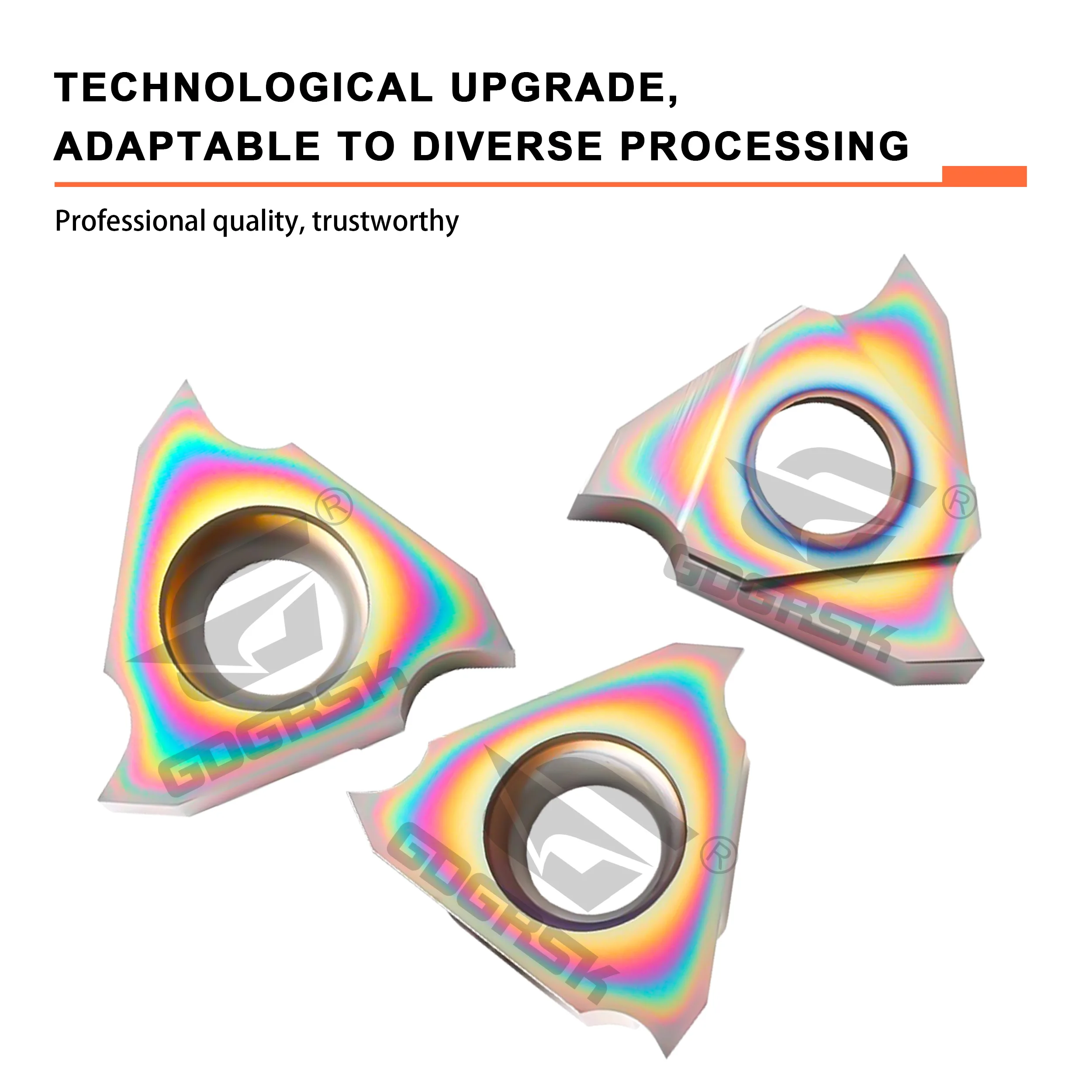 

DESKAR TGF32R/L 60-300 TF618 Grooving Blade Quenched Steel Vertical Shallow Groove Blade TGF32R/L Series Card Spring Slot Insert