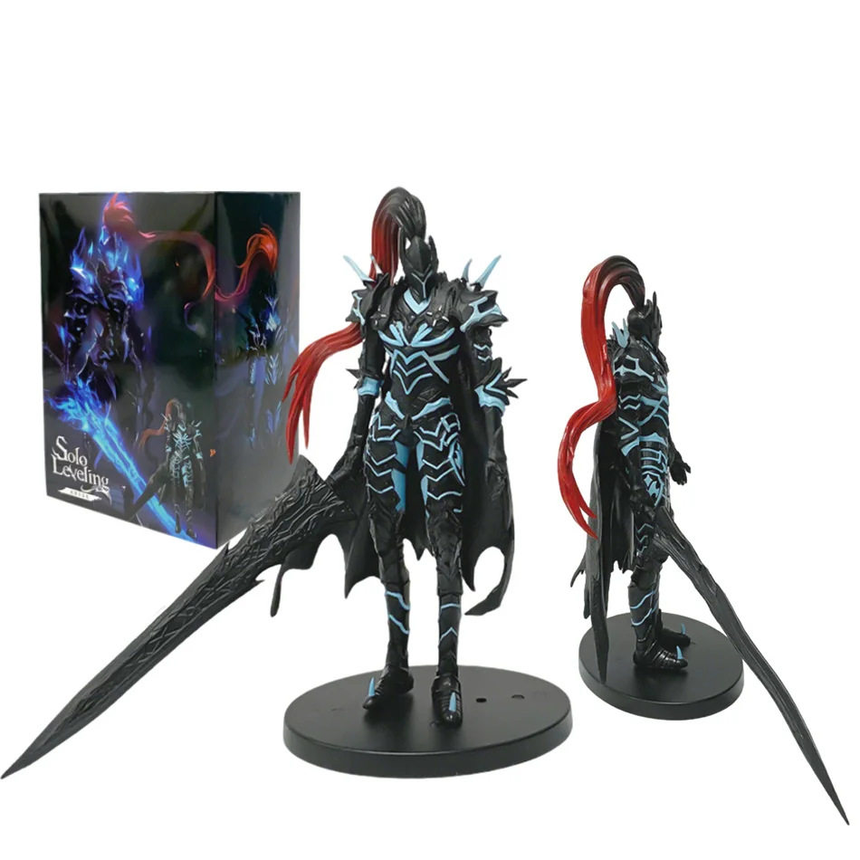 Anime Soloed Leved ling Igris Blood Knight Figure 21cm PVC Action Figure Shadow Legion Knight Model Collectible Toy Gifts Hot