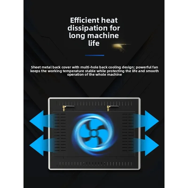 Industrial control embedded capacitive touch windows Android system touch screen all-in-one computer display