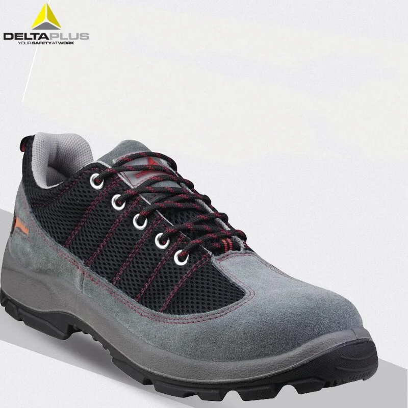 DELTAPLUS 12V antistatic Insulated Shoes Men Work Safety Shoes Anti-puncture Anti Smashing Construction safeaty Shoes