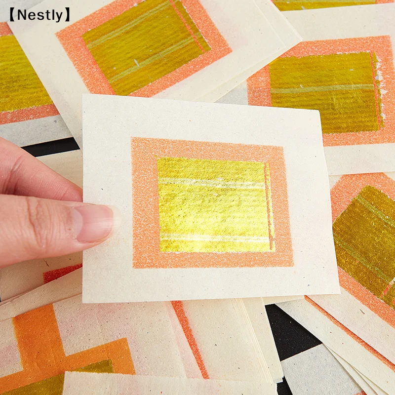 900pc Hell Money Gold Ingot to Burn Paper Chinese Joss Paper Burning Paper Sacrifice Articles Memorial Gold Paper Ancestor〔Nest〕
