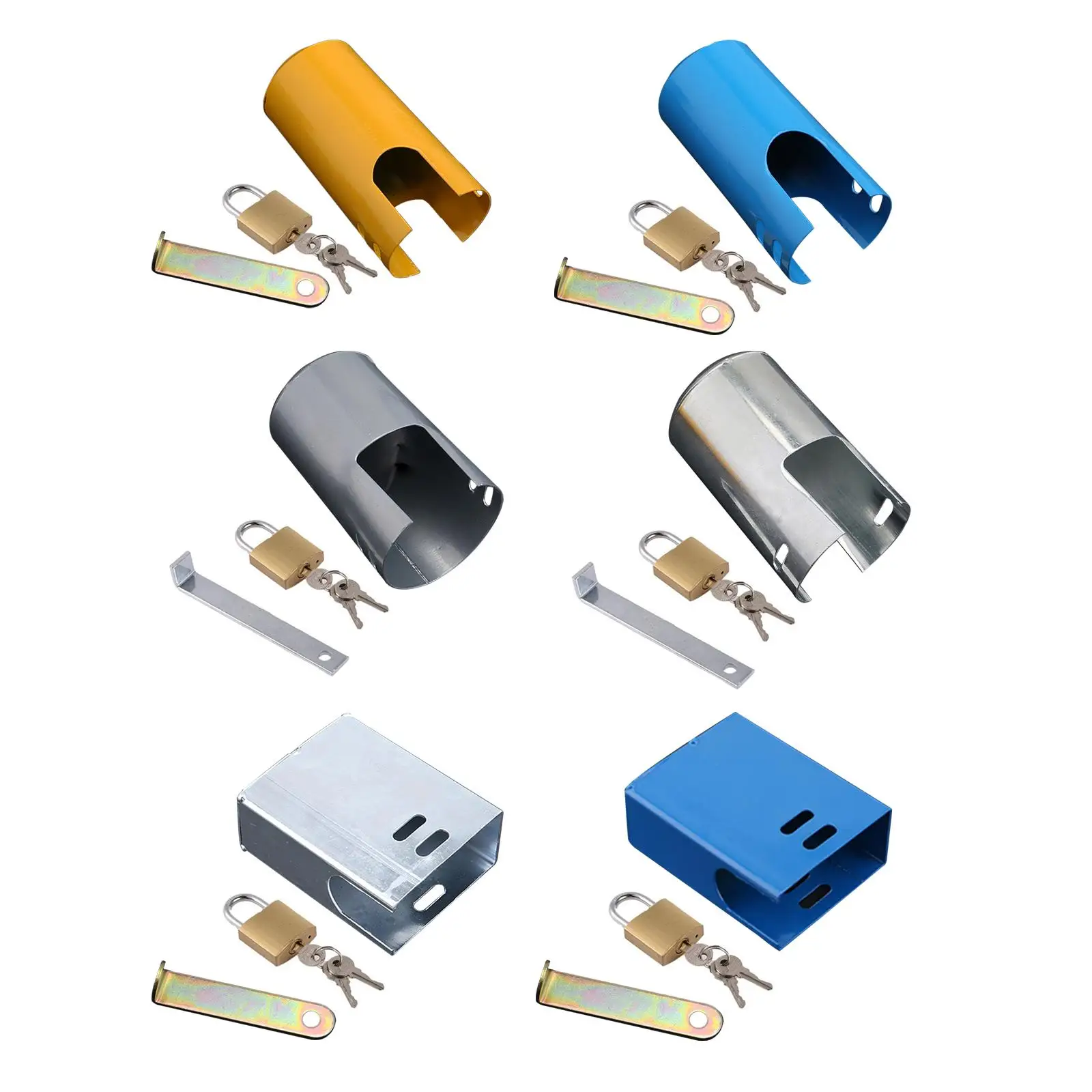 Outdoor Wasser Wasserhahn Lock Schutzhülle Schloss Tap Schutzhülle Schlauch Bib Lock Anti Theft Lock für Park Garten Hof Hinterhof