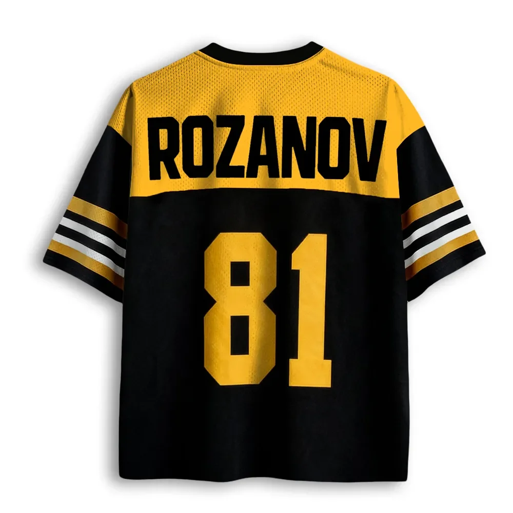 Llya Rozanov 81Bos Raiders T-shirt TV Intense Competition Printed T-shirt Short-sleeved Men's Casual Streetwear Shirt
