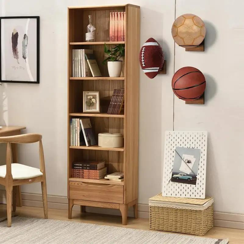 Basketball Wall Mount Ball Wall Holder Display Stand Wood Metal Basketball Holder Wall Rack Storage Rack Ball Organizer Soccer