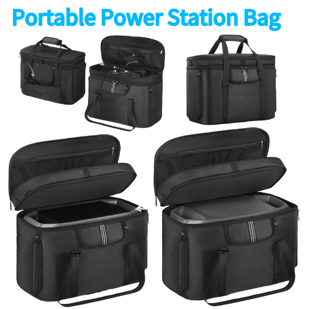 

Carrying Case Travel Carrying Bag Dustproof Travel Storage Bag Protective Case for Ecoflow Delta 3 Plus/Solar Generator Delta 2