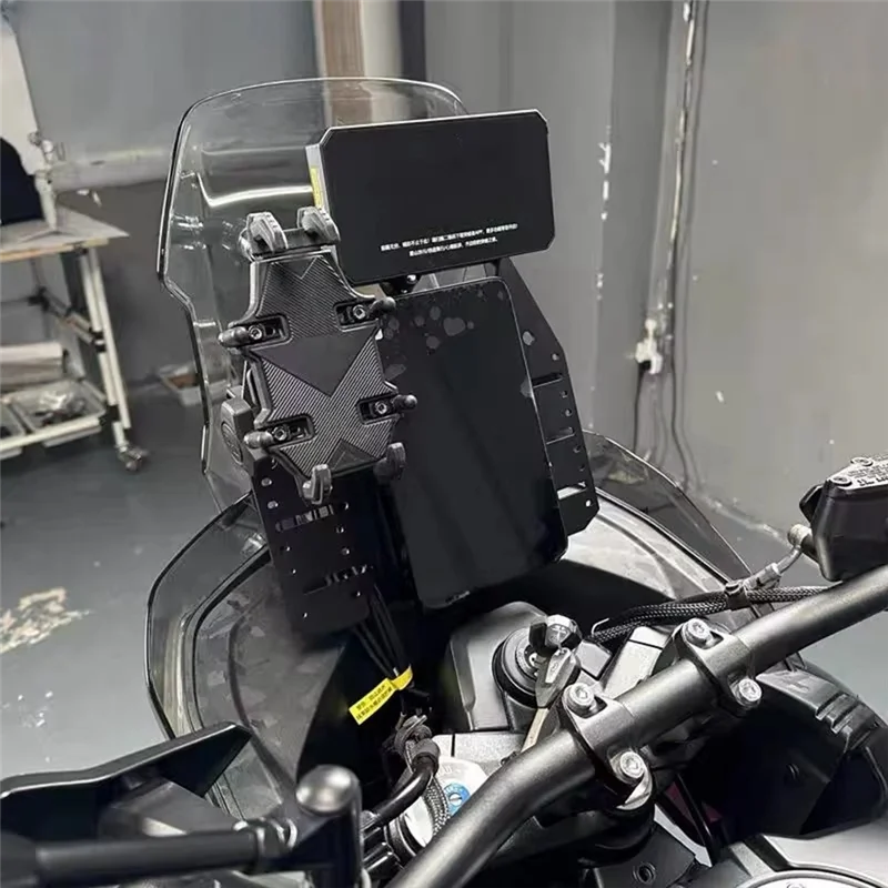 2026 For CFMOTO 800 MT-X MTX Motorcycle Phone Stand Holder GPS Navigation Bracket Plate Extension Bar CF-MOTO 800MTX 2024 2025