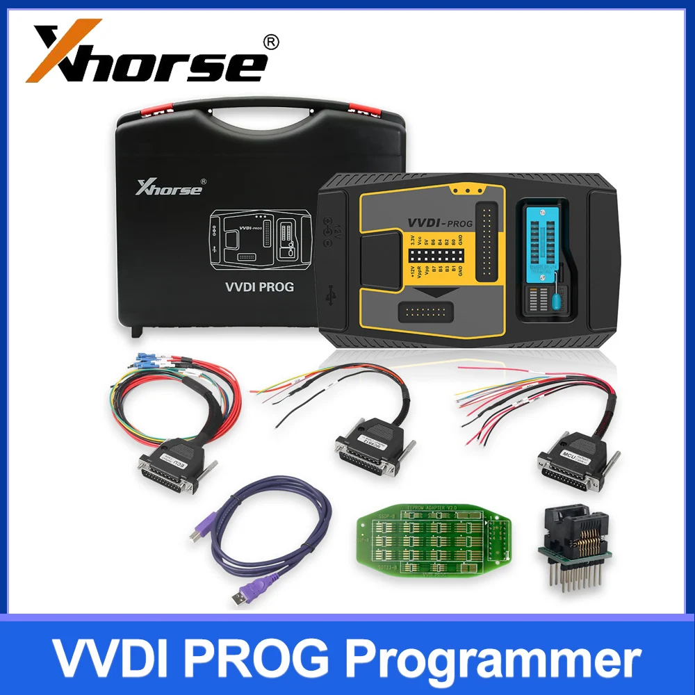 

Программатор Xhorse VVDI PROG Многоязычный чтение/запись ЭБУ MCU IMMO Обновление EEPROM онлайн