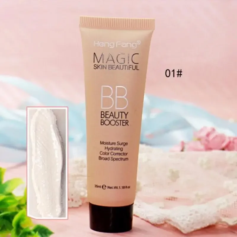 Cream Natural Facial Foundation Cream BB Cream Whitening Base Set Sun Lasting Waterproof Concealer Brightens Face Makeup  base