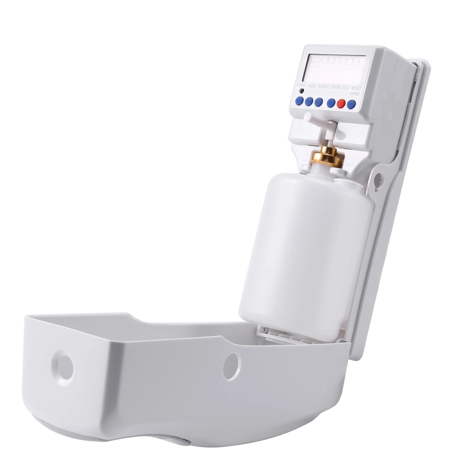 Автоматический аэрозольный диспенсер с ЖК-дисплеем, освежитель воздуха для дома с пустыми банками, Диспенсер духов