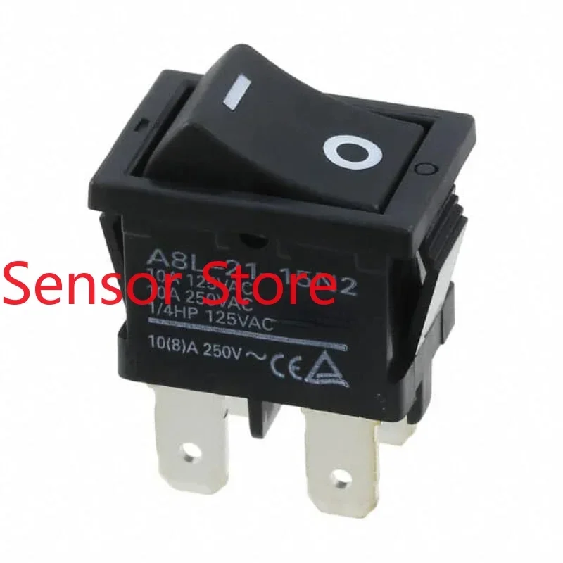 

10PCS A8L-21-15N2 Ship Type Switch 4 Pins 2 Gears 10A Terminal Pin 15*21