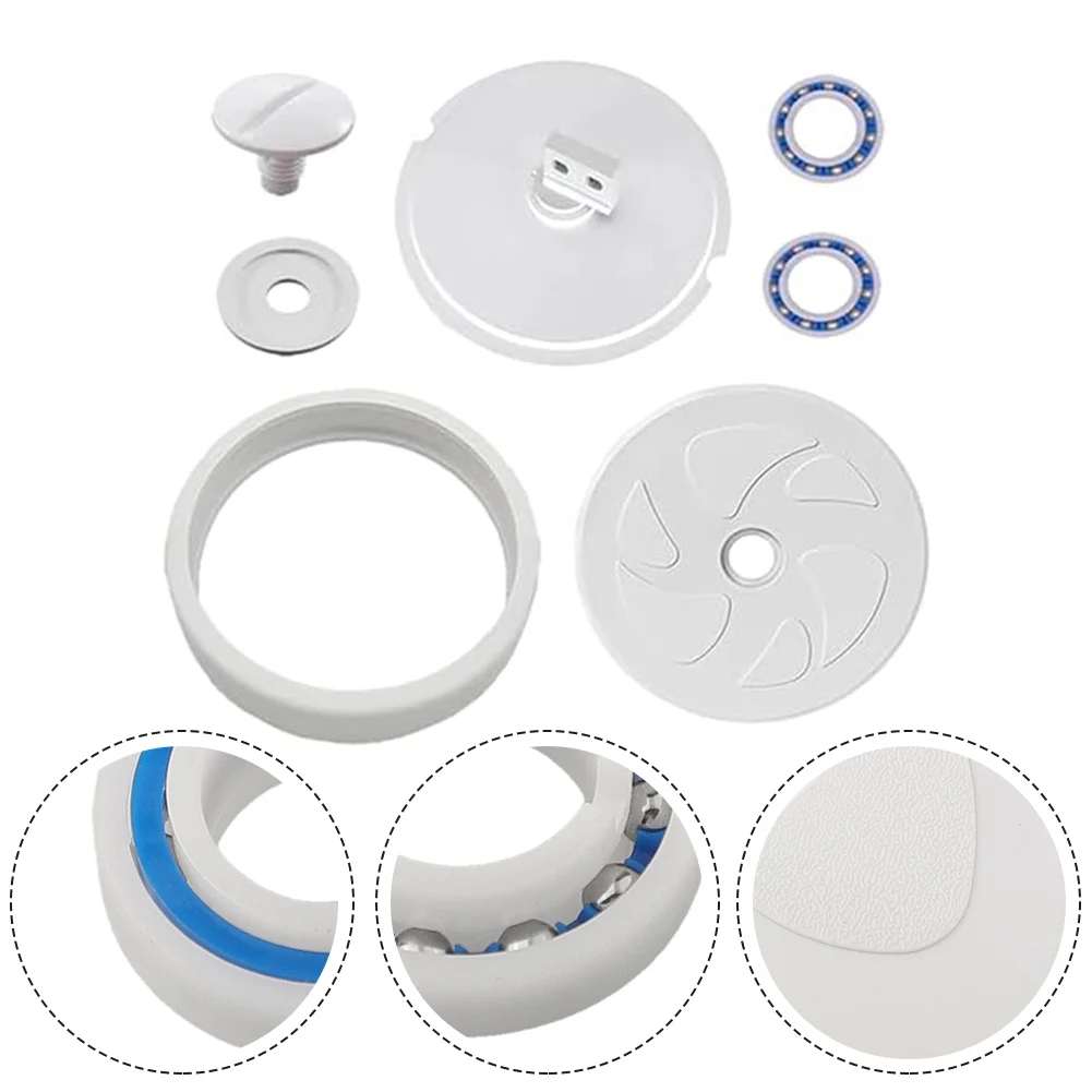 Replacement Kit Pool Cleaner Assembly As Shown Ball Bearings C60 Hassle-Free Installation Large Axle With Sand Guard C66