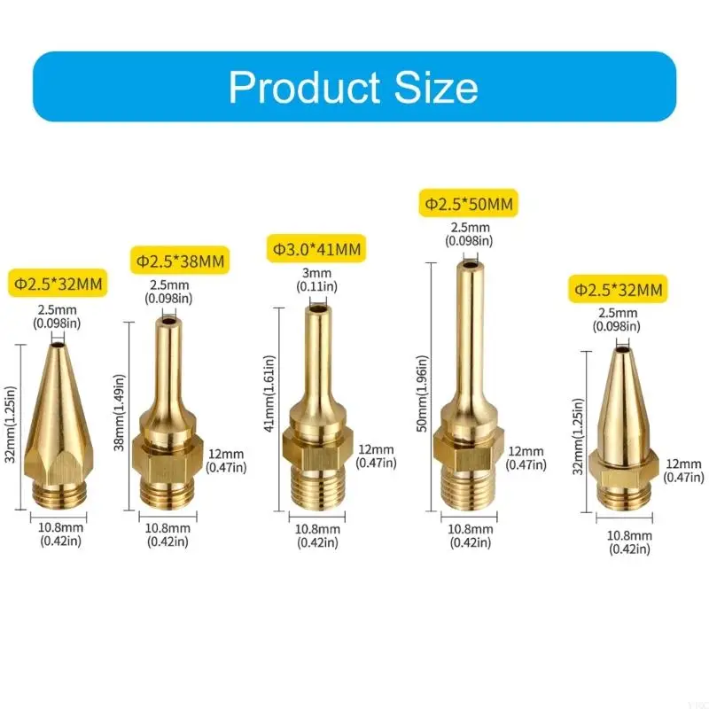 Пружинный наконечник с тонкой насадкой, клейкие пистолеты, герметичная конструкция, идеально подходит для детальной обработки и