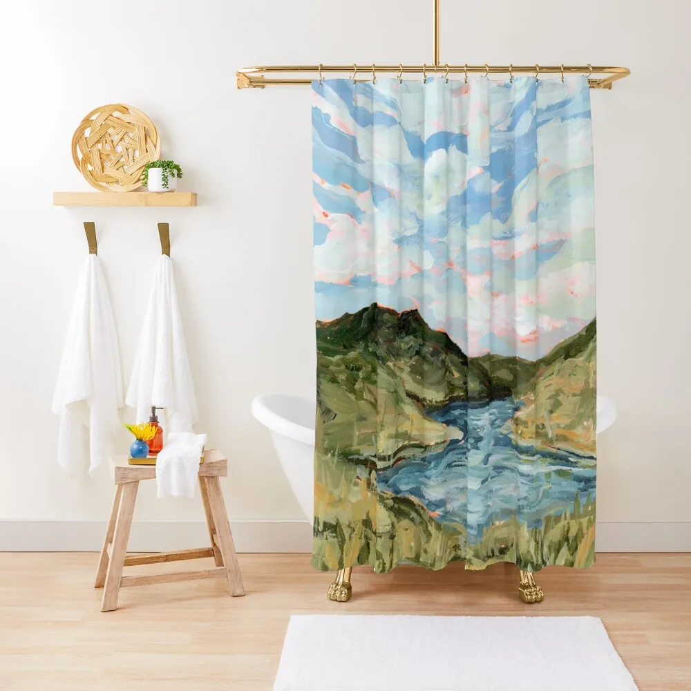 

Missouri River Shower Curtain Cover Shower Bathroom Modern Bathroom Accessories Shower Bath Curtain