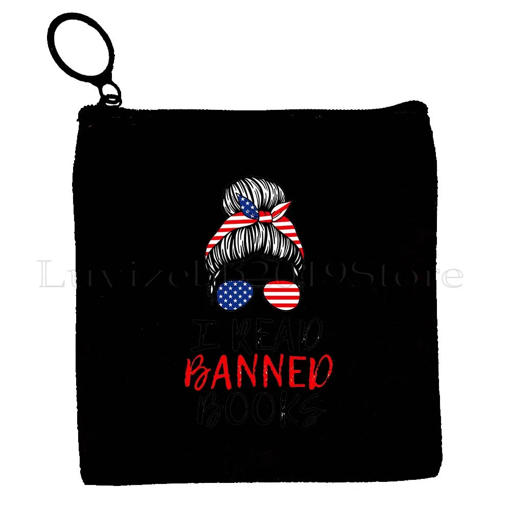 Bloemenboeken Bedrukt literatuurboek Bloemenmeisjesboek Reizen Canvas Portemonnee Sleuteletui Opslag Kleine tas Portemonnee Ritszakje