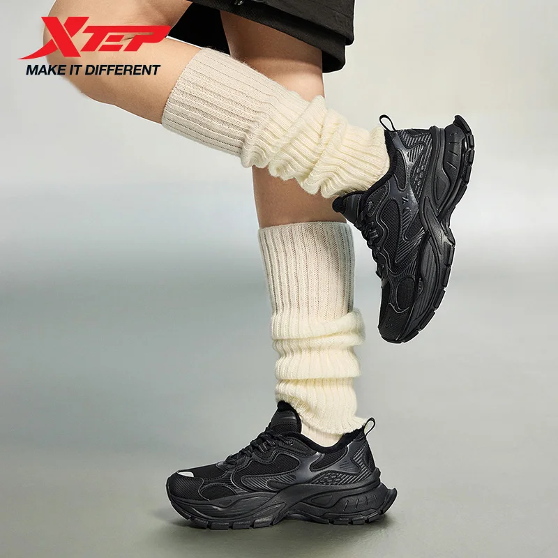 

Xtep Basque Female's Cotton Shoes Winter Fashion Increase Water Proof Rubber Wear-Resistant Soft Outdoor Shoes 876418370038