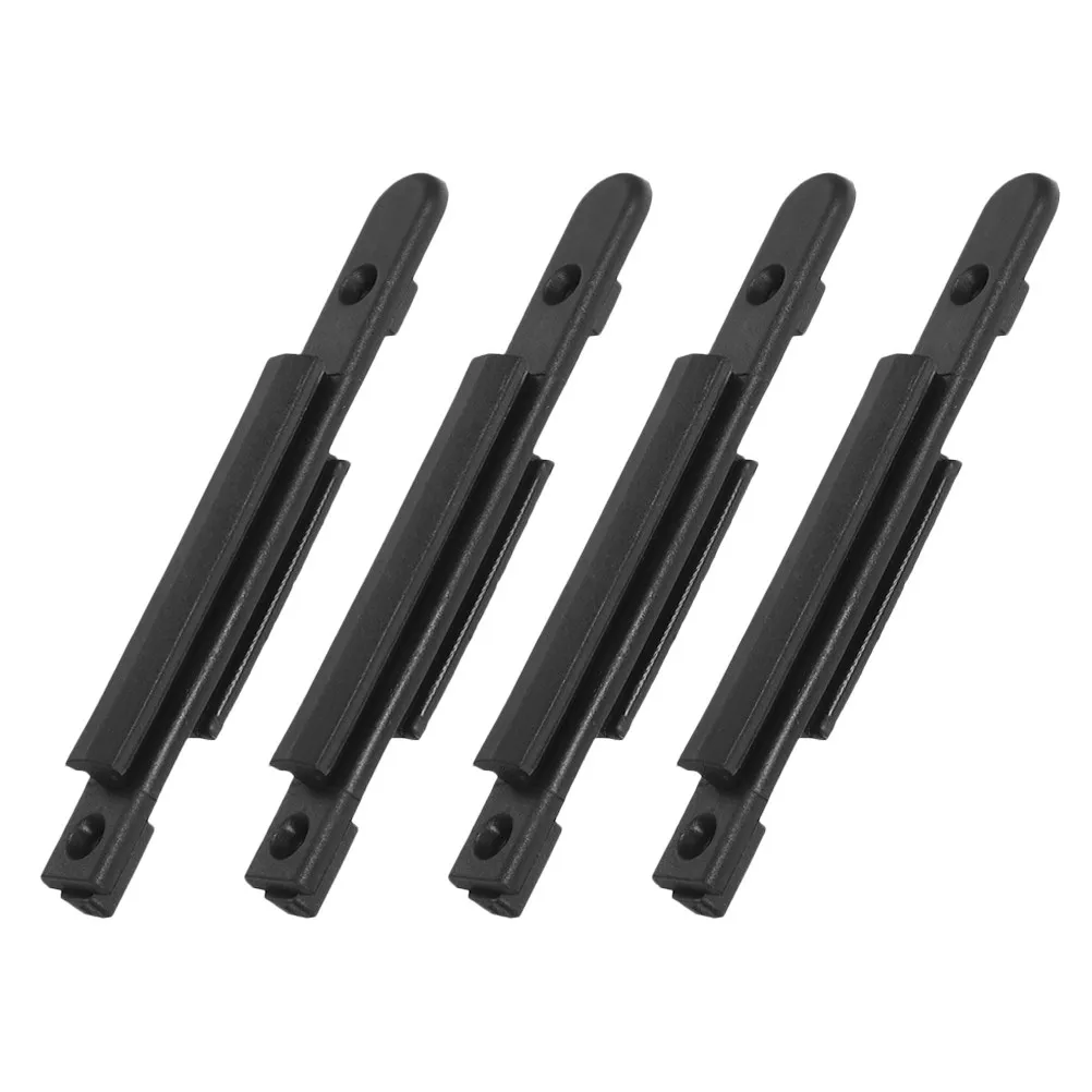 4Pcs Stanchion Retractable Belt Head Replacement Universal Barrier Receiver Clip Cassette for Airport Mall Crowd Control