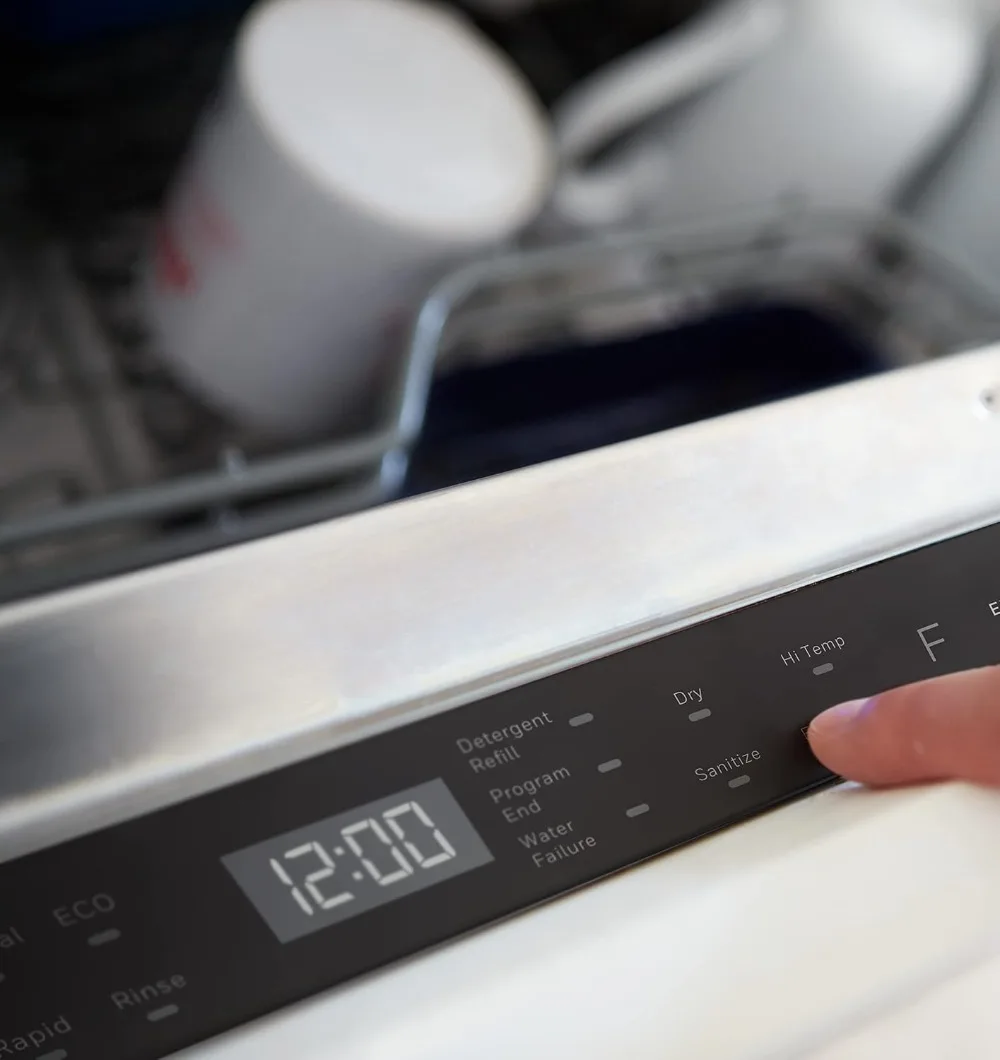 غسالة أطباق هانيويل مقاس 18 بوصة مع 8 إعدادات للمكان، و6 برامج غسيل، وحوض من الفولاذ المقاوم للصدأ، وحدة UL/Energy Star- من الفولاذ المقاوم للصدأ