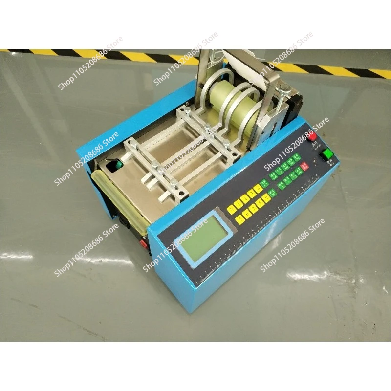 Hot Automatic Cutting Machine for Tube Microcomputer Pipe Cutter PVC Wire Rope Heat Shrinking Sleeve Cut Device