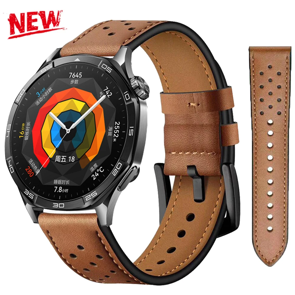 22 มม.สําหรับ Huawei GT5 GT4 46 มม.สายรัดข้อมือซิลิโคนอุปกรณ์เสริมสําหรับ Huawei GT2pro GT2e Honor GS 3 สร้อยข้อมือ Vintage