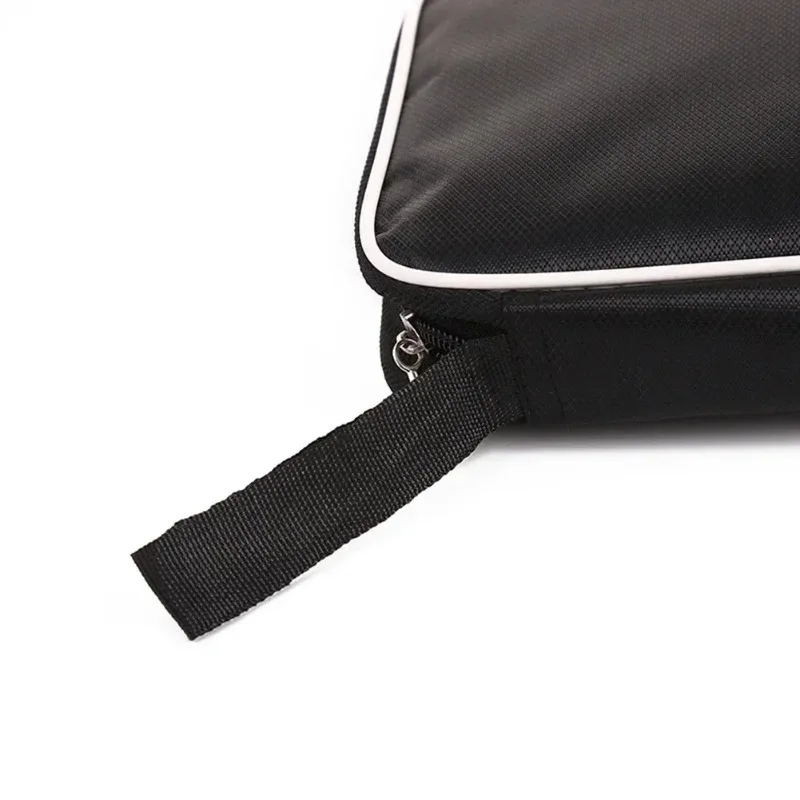 المحمولة مضرب تنس الطاولة حقيبة القرع على شكل مجداف صندوق الغبار حقيبة التخزين مقاوم للماء مضرب صندوق غطاء مضرب تنس الطاولة #6