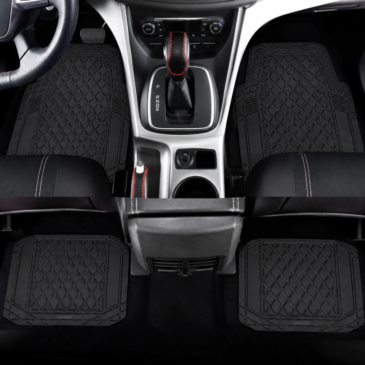 Universal Waterproof Car Floor Mats Made of PVC Material Waterproof Floor Mats for Automotive Interiors