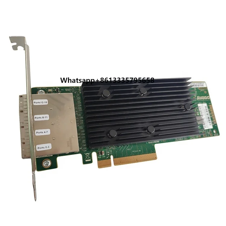 

Cloud Storage 12GB/s 16 Port SATA and SAS Exspander 05-25704-00 HBA LSI 9305-16e