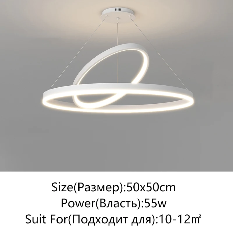 KAGU H Nordic Irregular Ceiling Lamp White 7