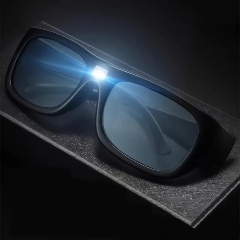 2024 Summer Uv400 Protective Fashion Sunglasses for Women & Men, Stylish Smart Color Changing Frame Square Sunglasses