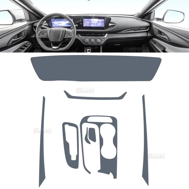 For Buick Envista 2022-2023 Navigation Dashboard Screen Automotive Interior TPU Protective Repair Film Anti-Scratch Sticker