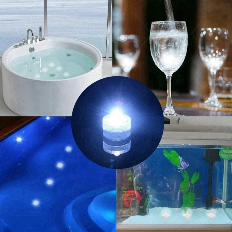 Mini LED Wireless Bonding LED Auto Innenraum Umgebung Licht Fernbedienung dekorative Dach Fuß Atmosphäre Licht Roller Batterie