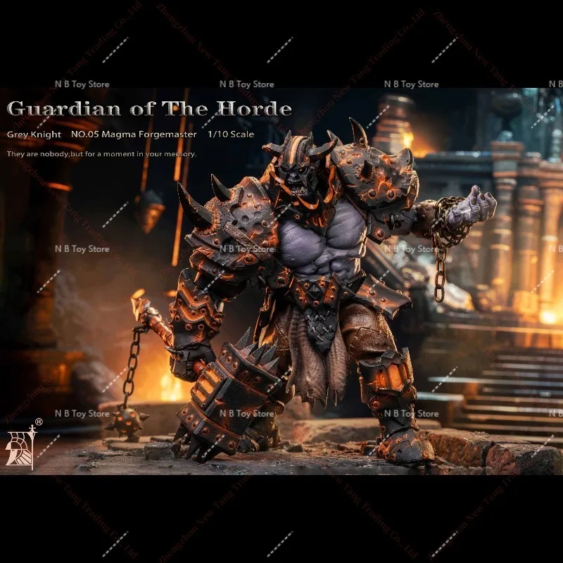 ฟิกเกอร์แอ็คชั่น Grey Knight Studio Tribe Guard 05 Melted Flame Casting ของแท้ มีสินค้าในสต็อก ของสะสมสำหรับเด็ก