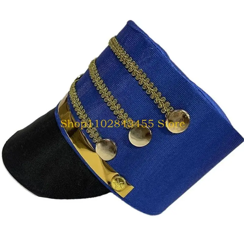 49MC Elegant Nutcrackers Tall Hat Comfortable Nutcrackers Soldier Hat Unisex Hat for Various Ages