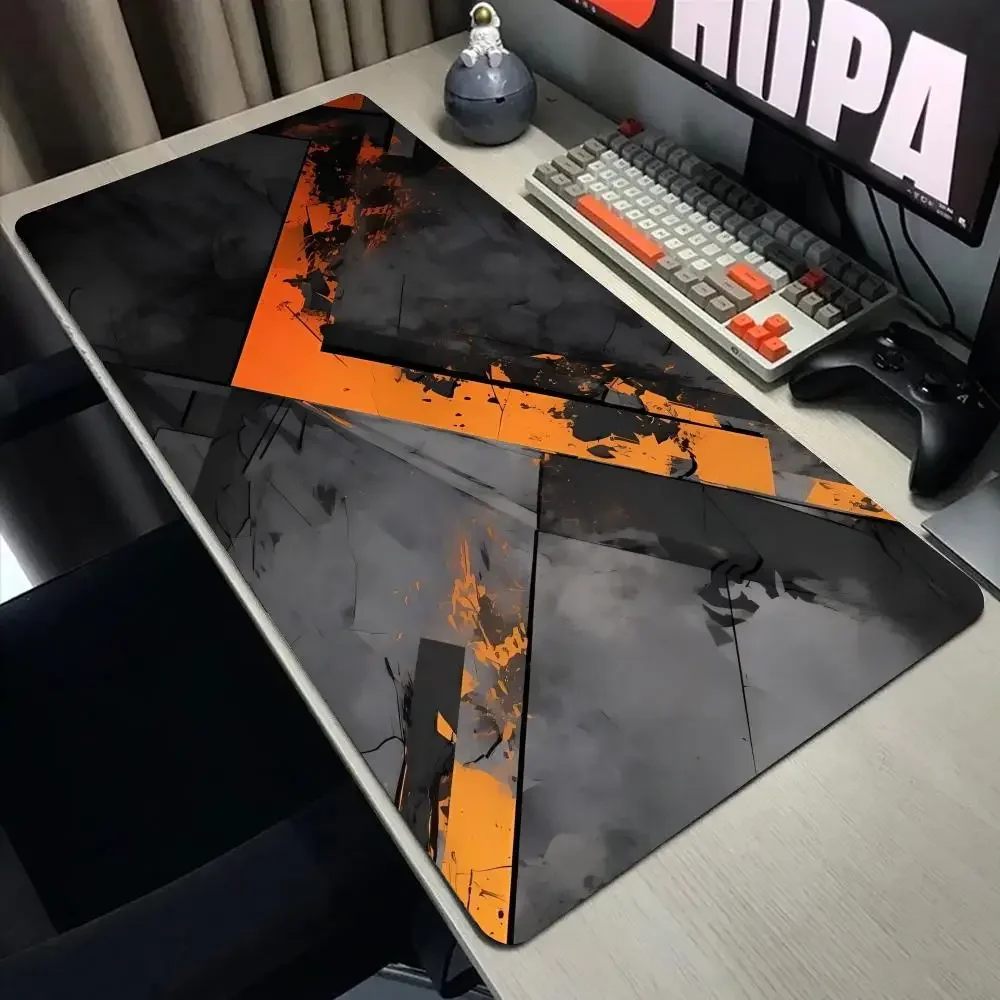 Poligons mouse pad grande computador escritório jogo tapetes de mesa xxl borracha antiderrapante teclado de jogos mousepads longos almofadas de mesa