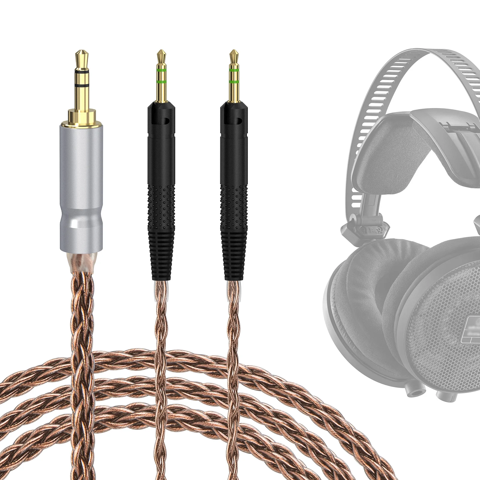 

Geekria Upgrade Audio Cable Compatible with ATH-R70X Headphones, for Hi-Resolution Audiophile, HiFi, 3.5mm to Dual 2.5mm(4.9ft)
