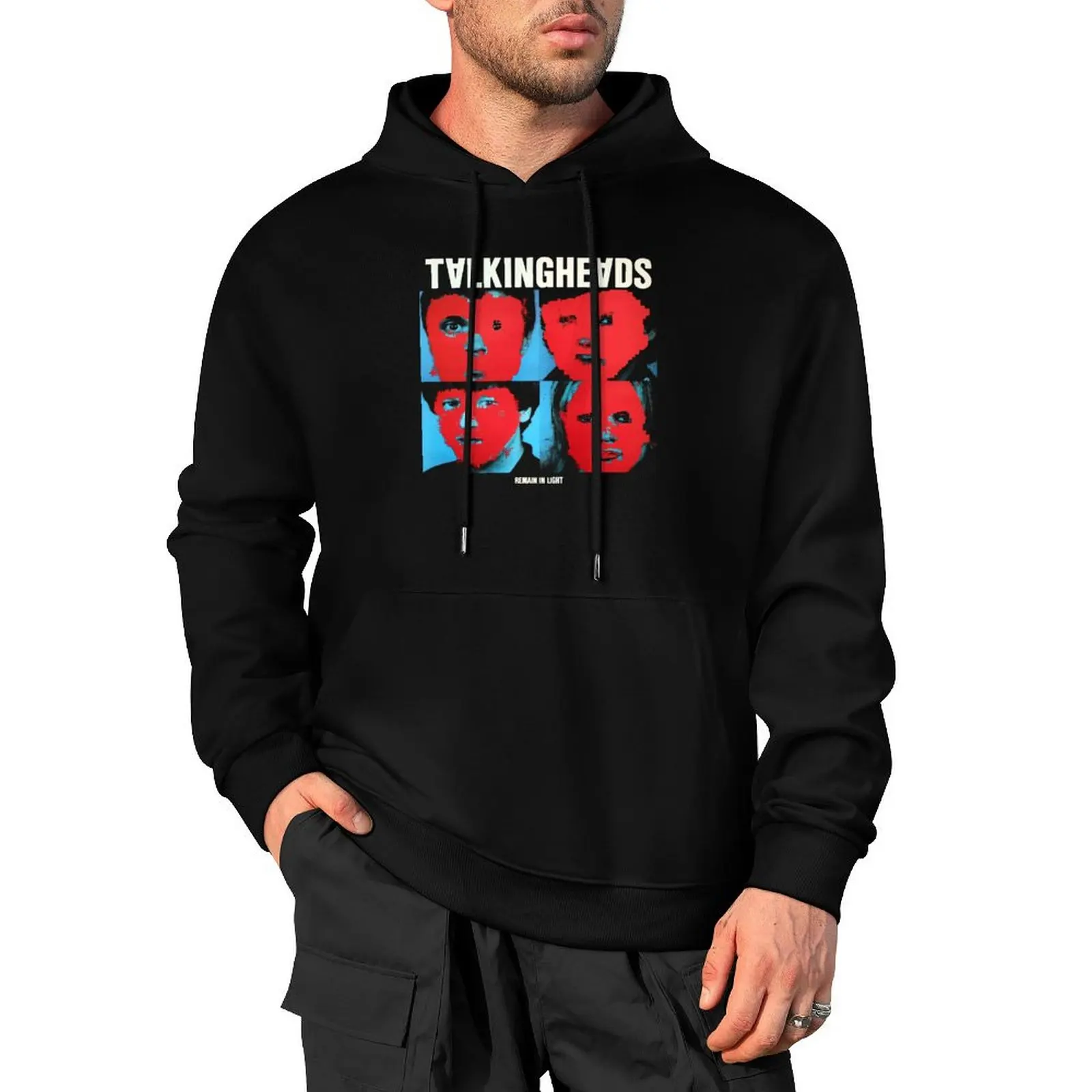 

Talking Heads - Remain in Light Pullover Hoodie korean autumn clothes anime clothing anime clothes men's sweat-shirt hoodie