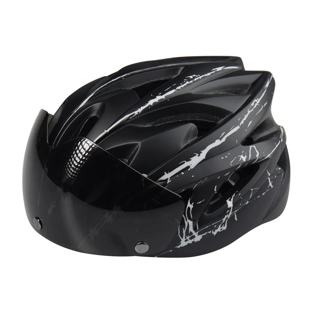 

Bike Windproof Breathable Mountain Road Removable Lens Safety Riding Bike Glasses Cycling Cap