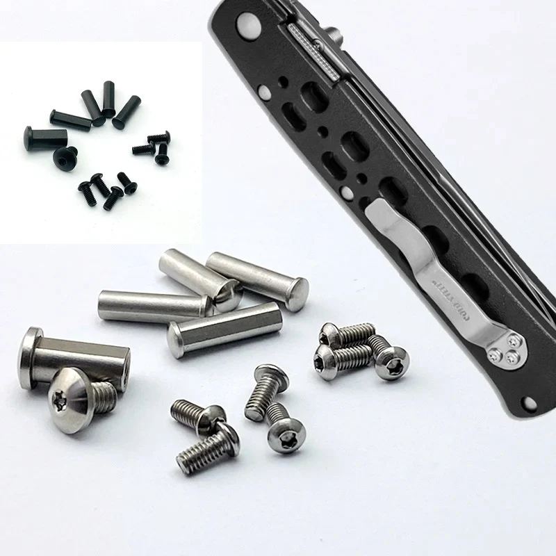 1 Full Set of Folding Knife Handle Screws Spindle Rivets for ColdSteel 4