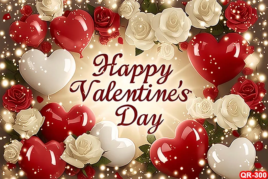 Фон ко Дню святого Валентина, красная роза, сердце, цветы, фон для фото на день Святого Валентина, украшение для вечеринки на День святого Валентина