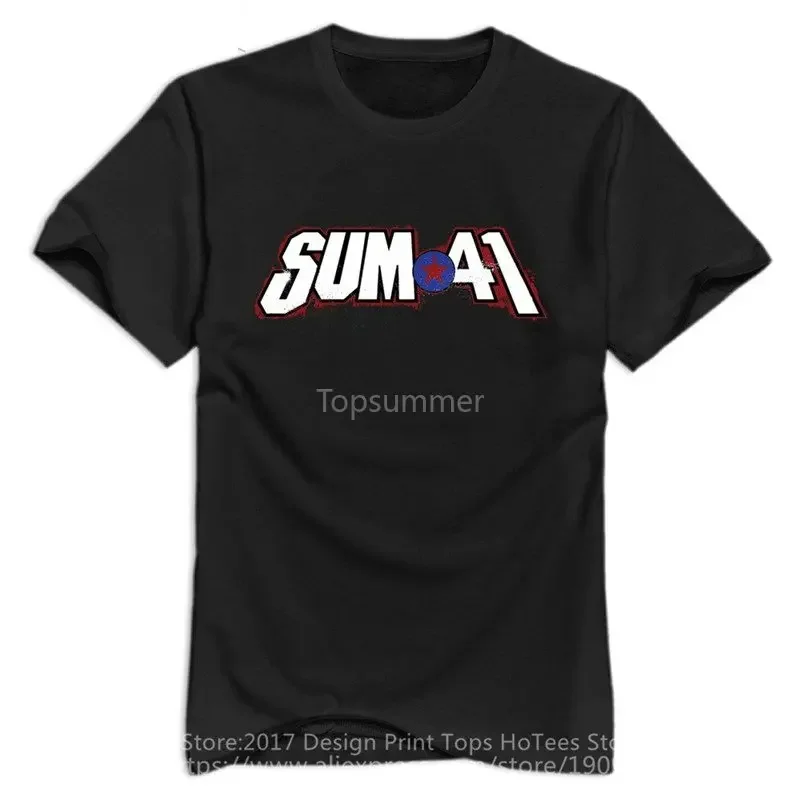 2017 New Brand Crew Neck Sum 41 Short-Sleeve Premium Mens Tee Shirts